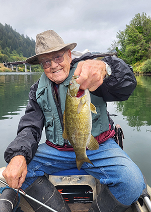 Umpqua River smallmouth bass
